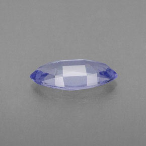 Tanzanite naturale blu da 0,76 ct, marchesa, VS