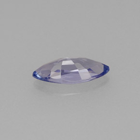 Tanzanite naturale blu da 0,49 ct, marchesa, VVS-VS