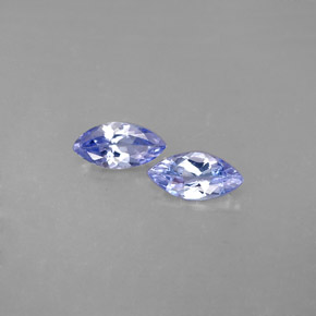 Tanzanite naturale blu da  ct, marchesa, VVS-VS