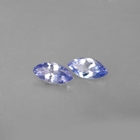 Tanzanite naturale blu da  ct, marchesa, VVS-VS