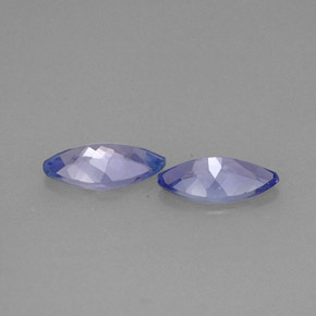 Tanzanite naturale blu da  ct, marchesa, VVS-VS