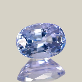 Tanzanite Viola Blu naturale da 0.92 ct, Taglio ovale, VVS
