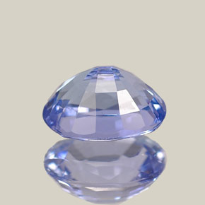 Tanzanite Viola Blu naturale da 0.92 ct, Taglio ovale, VVS