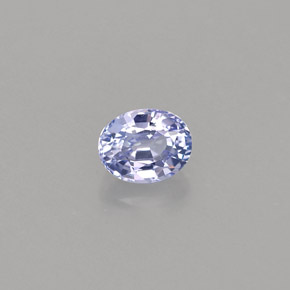Tanzanite naturale blu da 0,60 ct, taglio ovale, VVS