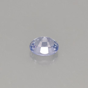 Tanzanite naturale blu da 0,60 ct, taglio ovale, VVS