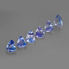 Tanzanite naturale blu da  ct, taglio a pera, VS