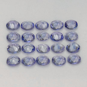 Tanzanite naturale blu da  ct, taglio rotondo, VVS-VS