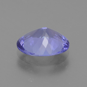 Tanzanite naturale viola da 2,30 ct, taglio ovale, VVS-VS