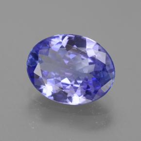 Tanzanite naturale blu da 2,12 ct, taglio ovale, VVS-VS
