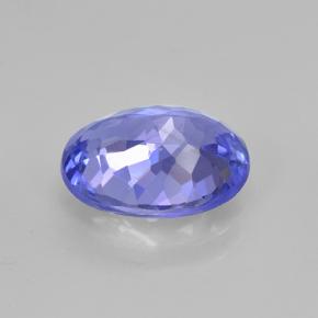 Tanzanite Intenso Viola Blu naturale da 2.23 ct, Taglio ovale, VS