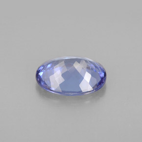 Tanzanite naturale viola da 2,14 ct, taglio ovale, VVS-VS