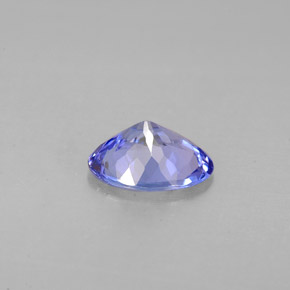 Tanzanite naturale blu da 1,00 ct, taglio ovale, VVS-VS
