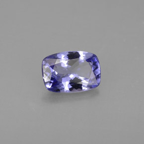 Tanzanite naturale blu da 1,01 ct, taglio a cuscino, VVS-VS