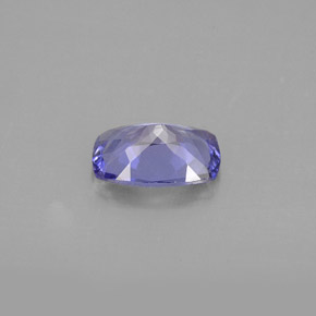 Tanzanite naturale blu da 1,01 ct, taglio a cuscino, VVS-VS