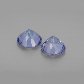 Tanzanite naturale blu da  ct, taglio rotondo, VVS