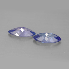 Tanzanite naturale blu da  ct, marchesa, VVS