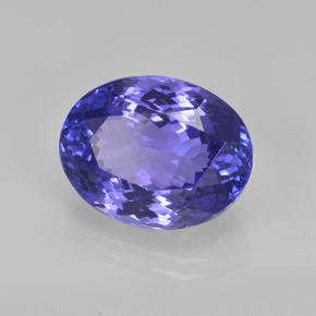 Tanzanite naturale blu da 6,26 ct, taglio ovale, VVS