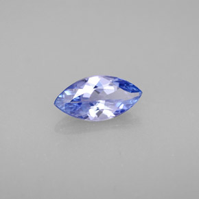 Tanzanite naturale blu da 1,08 ct, marchesa, VVS