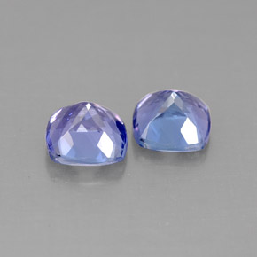 Tanzanite naturale blu da  ct, taglio a cuscino, VVS
