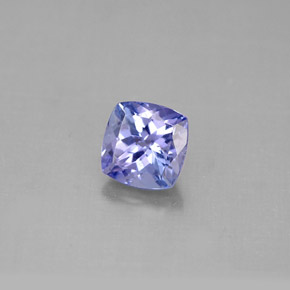 Tanzanite naturale blu da 1,27 ct, taglio a cuscino, VVS-VS