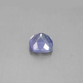 Tanzanite naturale blu da 1,27 ct, taglio a cuscino, VVS-VS