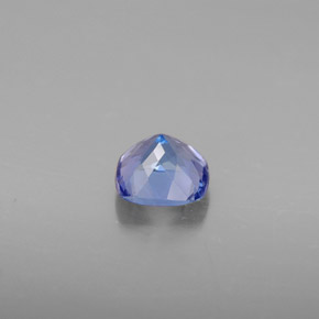 Tanzanite naturale blu da 1,07 ct, taglio a cuscino, VVS