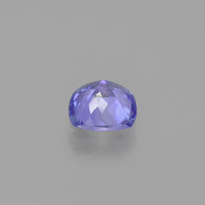 Tanzanite naturale blu da 0,91 ct, taglio a cuscino, VVS-VS