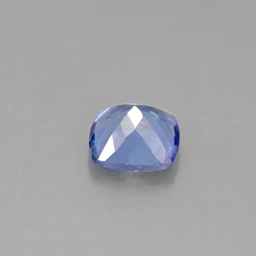 Tanzanite naturale blu da 1,06 ct, taglio a cuscino, VVS