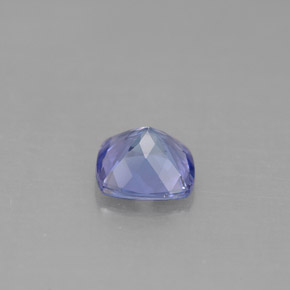 Tanzanite naturale blu da 0,93 ct, taglio a cuscino, VVS