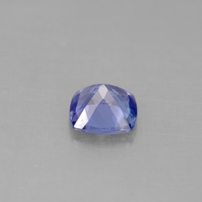 Tanzanite naturale blu da 0,92 ct, taglio a cuscino, VVS