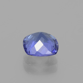 Tanzanite naturale blu da 0,99 ct, taglio a cuscino, VVS