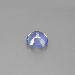 Tanzanite naturale blu da 1,05 ct, taglio a cuscino, VVS