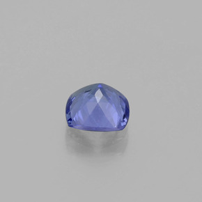 Tanzanite naturale blu da 0,97 ct, taglio a cuscino, VVS