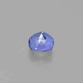 Tanzanite naturale blu da 0,94 ct, taglio a cuscino, VS