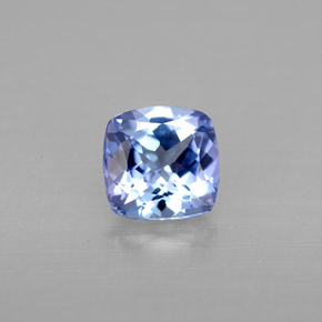Tanzanite naturale blu da 1,01 ct, taglio a cuscino, VVS-VS