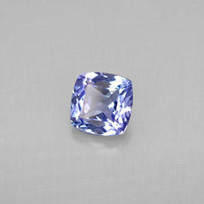 Tanzanite naturale blu da 1,03 ct, taglio a cuscino, VVS-VS