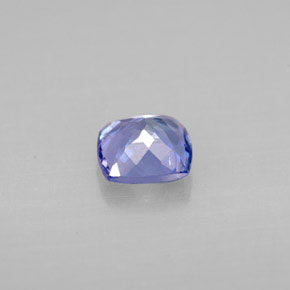 Tanzanite naturale blu da 1,03 ct, taglio a cuscino, VVS-VS