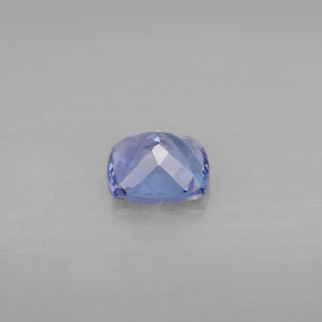 Tanzanite naturale blu da 0,95 ct, taglio a cuscino, VVS-VS