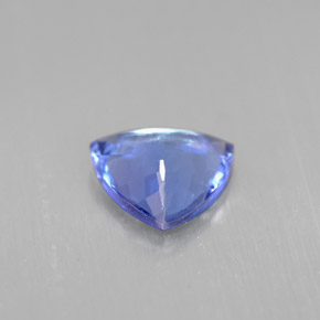 Tanzanite naturale blu da 1,15 ct, trillion, VVS-VS