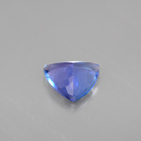 Tanzanite naturale blu da 1,09 ct, trillion, VVS-VS