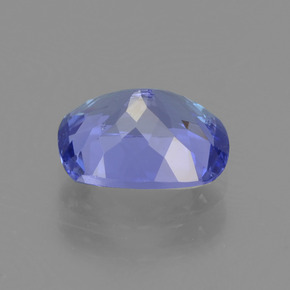 Tanzanite naturale blu da 1,35 ct, taglio a cuscino, VS