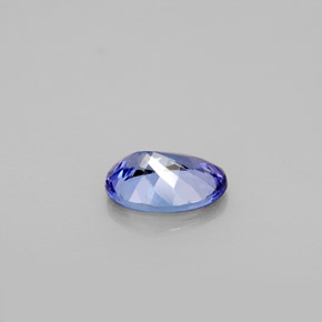 Tanzanite naturale blu da 1,20 ct, taglio ovale, VVS