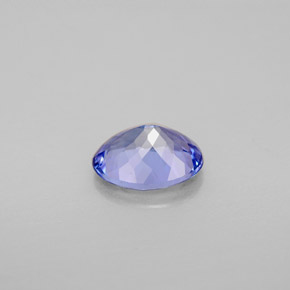 Tanzanite naturale blu da 1,43 ct, taglio ovale, VVS