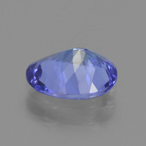 Tanzanite naturale blu da 1,22 ct, taglio ovale, VVS