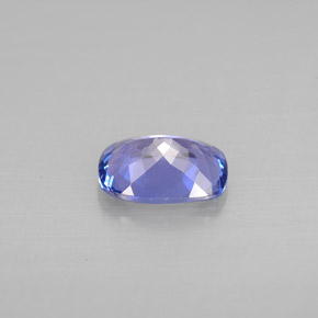 Tanzanite naturale blu da 1,07 ct, taglio a cuscino, VVS-VS