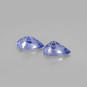 Tanzanite naturale viola da  ct, taglio a pera, VVS-VS
