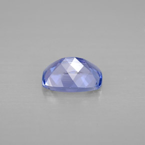 Tanzanite naturale blu da 0,95 ct, taglio a cuscino, VVS-VS