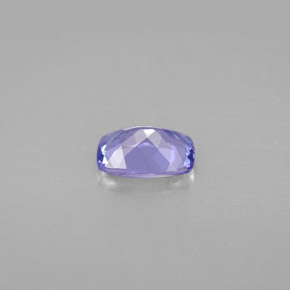 Tanzanite naturale viola da 0,85 ct, taglio a cuscino, VVS-VS