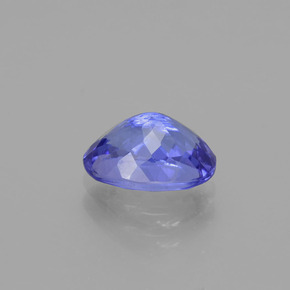 Tanzanite naturale viola da 1,72 ct, taglio ovale, VVS-VS