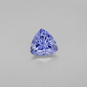 Tanzanite naturale blu da 1,21 ct, trillion, VS